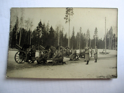 Riihimäki tykistöä 1922 *