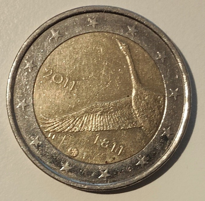 2 Eur - Suomen Pankki 200v - 2011