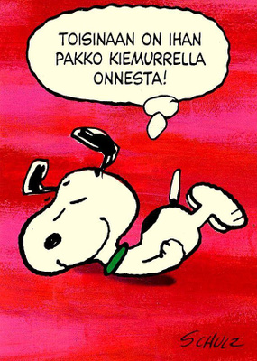 SCHULZ, Onnesta kiemurtelu, käyttämätön