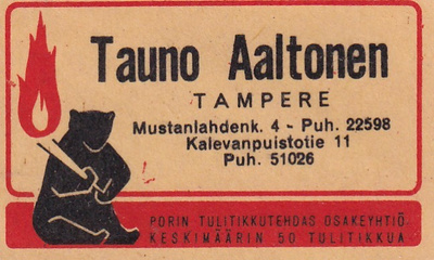 Tampere, Tauno Aaltonen    sk2/5