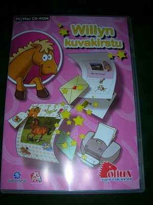 PC peli hevosromppu Willyn kuvakirstu