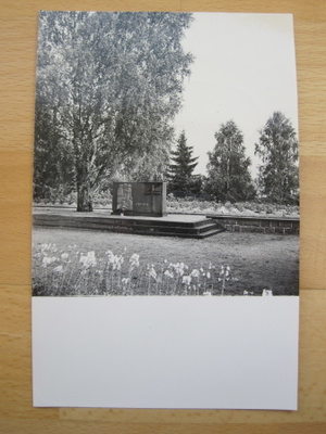 VANHA Valokuva Sankarihaudat Kuhmoinen 1940-l