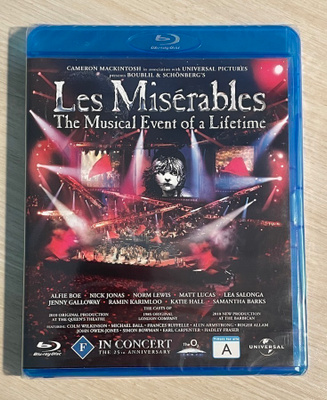 Les Misérables (2010) 3-tuntinen musikaali (UUSI)