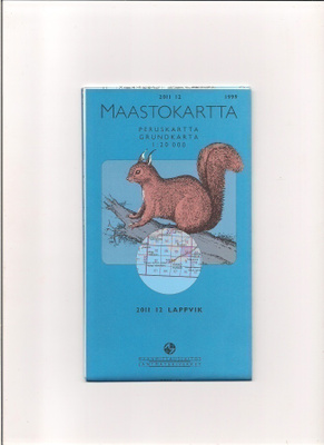 Maastokartta 1:20 000 Lappvik