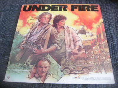 LP - Jerry Goldsmith - Under Fire (soudtrack, Tulen alla)