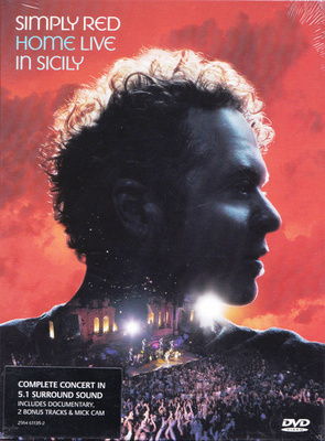 DVD Simply Red - Home (Live In Sicily)