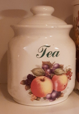 Säilytyspurkki vintage koristeellinen