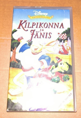 DISNEY  KILPIKONNA JA JÄNIS SISÄLTÄÄ 6 KERTOMUSTA  VHS