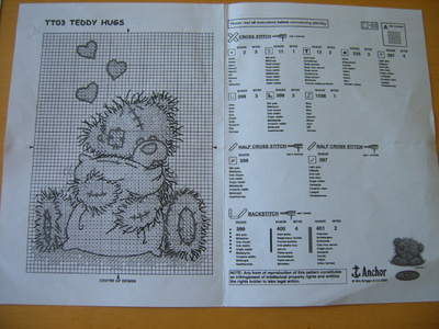 Ristipistomalli  TEDDY HUGS