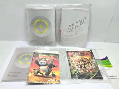 Xbox 360 - Konsolin ohjeet (Avaamattomia)