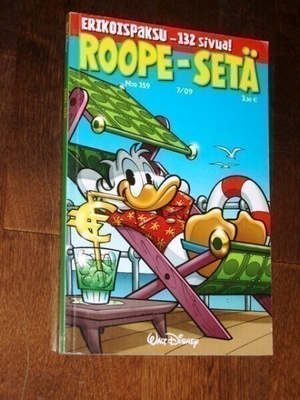 Roope-Setä Taskulehti  7 / 2009 (359) - Walt Disney