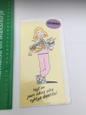 kirjekuori + Syntymäpäiväkortti