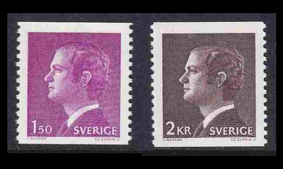 Ruotsi 1113-4 ** Carl XVI (1980)