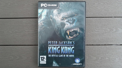 PC CD: Peter Jackson's King Kong peli (2005)