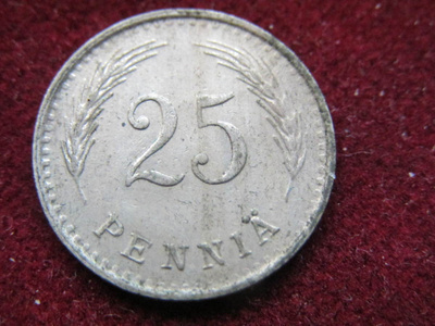 25 penniä 1940 CuNi
