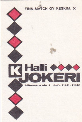 K Halli Jokeri, Hämeenkatu 4    8/14