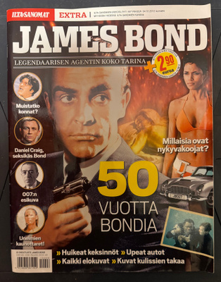JAMES BOND 007 - 50 VUOTTA BONDIA IS EXTRA 2012