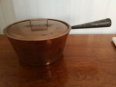 Kuparinen kattila 2,5 l