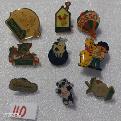 Pinssi paketti nro 110, 111, 112, 113 : elintarvike, ruoka,