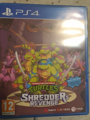 PlayStation 4 Turtles Shredder's Revenge peli