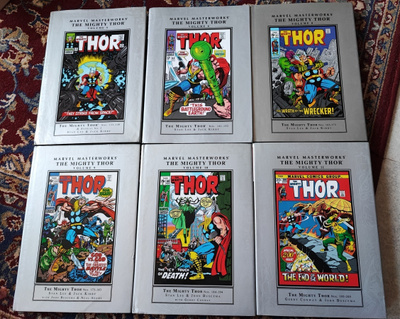 The Mighty Thor Marvel Masterworks vol. 5,6,8-11