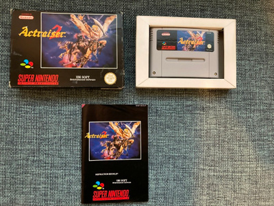 SNES: ActRaiser 2 (CIB + Juliste) *rare*