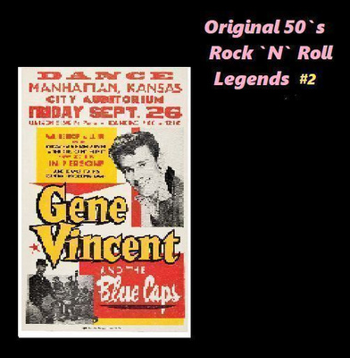 50`s ROCK `N` ROLL LEGENDS --- valokuva  21cm x 30cm  #2