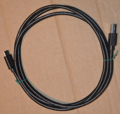 USB C - USB A kaapeli 1,5m