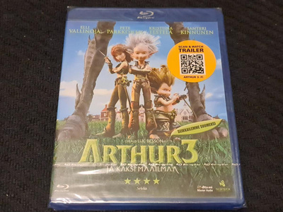 BLU-RAY /  Arthur 3 ja kaksi maailmaa ( Muoveissa )