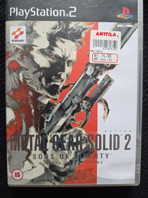 Metal Gear Solid 2, PS2-peli