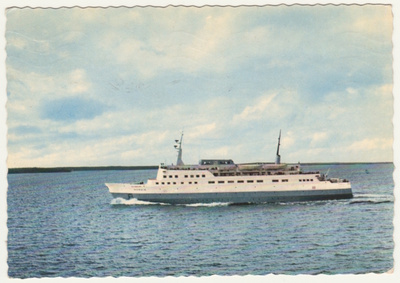 Laivakortti M/S Nordia 1964