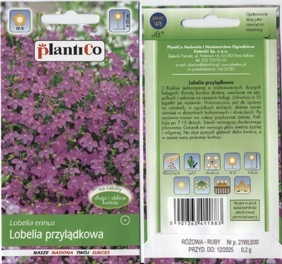 Lobelia vaaleanpunainen "Ruby" - HUOM PÄiVÄYS! Ale -30%##