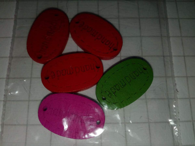 Hand made puinen merkki 9 kpl