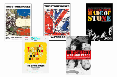 STONE ROSES -- juliste setti A4 x 5 (mm. UPEA lahja !!!) #2