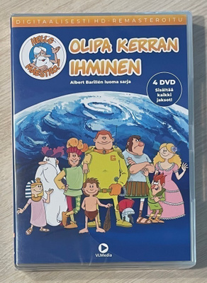 Olipa kerran ihminen (4DVD) Albert Barillén animaatio (UUSI)
