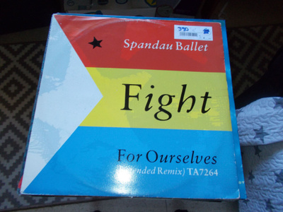 12" VINYYLI SINKKU SPANDAU BALLET ** FIGHT FOR OURSELVES **