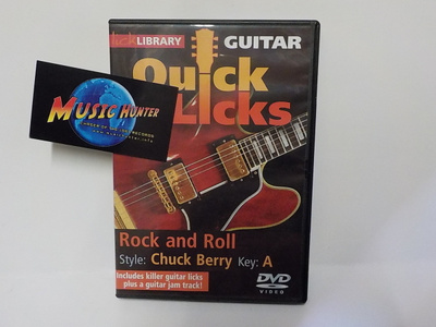 QUICK LICKS ROCK AND ROLL, STYLE: CHUCK BERRY UUSI DVD