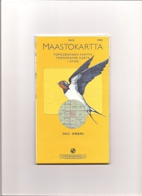 Maastokartta 1:50 000 Unari