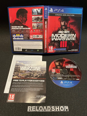 Call of Duty Modern Warfare III Cross Gen Edition PS4