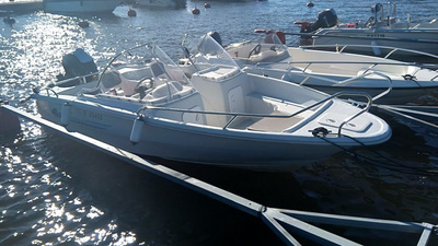 SUVI 5050 DUO JA TOHATSU 50 HV - huippukuntoinen venepaketti