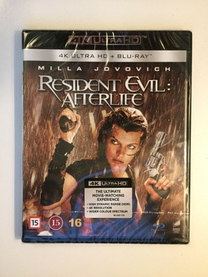 Resident Evil: Afterlife (4K Ultra HD + Blu-ray) UUSI! 2010