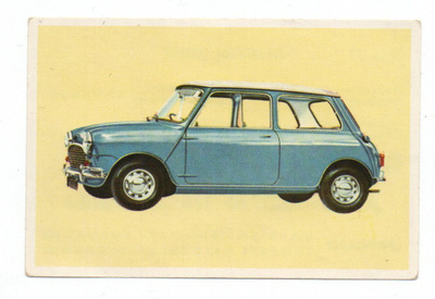 Purkkakuva Hellas n:o 77 AUSTIN MINI Purukumikuva