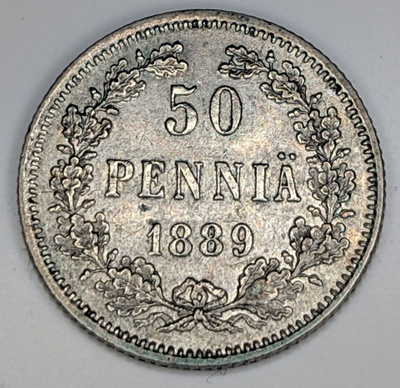 50 Penniä 1889