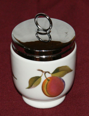 Royal Worcester Egg Coddler munankeittouppi Vintage