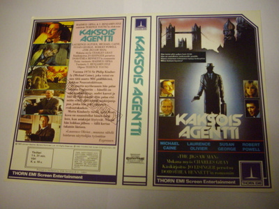 Vhs kansipaperi Fix - KAKSOISAGENTTI (Sis.postikulut)