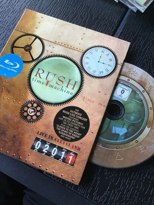 Rush . Time machine blu-ray