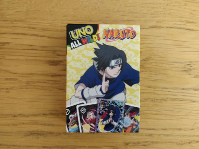 Naruto UNO All Wild! McDonalds
