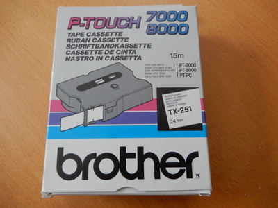 BROTHER TX-251 TARRANAUHAKASETTI 24mm