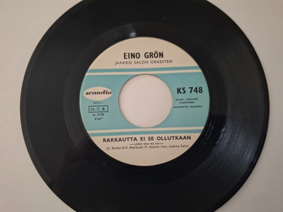 EINO GRÖN - RAKKAUTTA EI SE OLLUTKAAN 7" Single