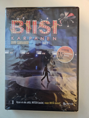 Biisi Kärpänen, karaoke, dvd 3 (UUSI) - DVD